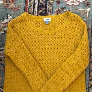 Mustard yellow sweater